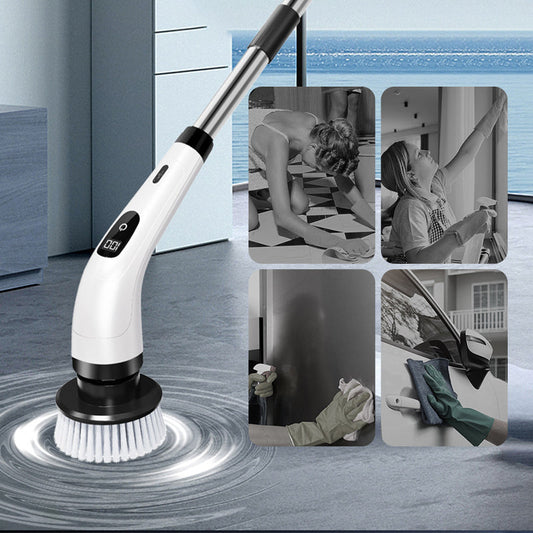 🔥VENTE LIMITÉE 50 % DE RÉDUCTION !!🔥Brosse de nettoyage électrique 9 en