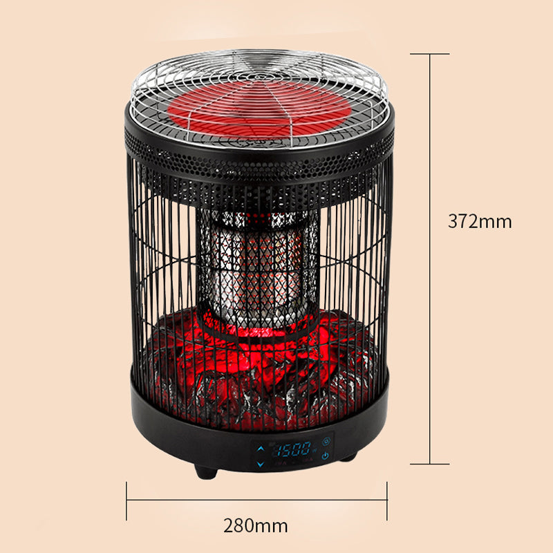 Chauffage électrique multifonctionnel à commande vocale pour usage intérieur