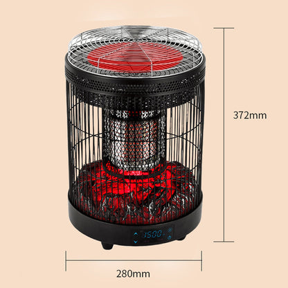 Chauffage électrique multifonctionnel à commande vocale pour usage intérieur